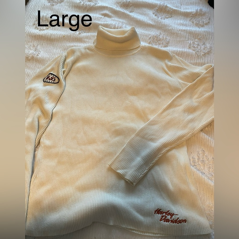 Vintage Harley Davidson turtleneck